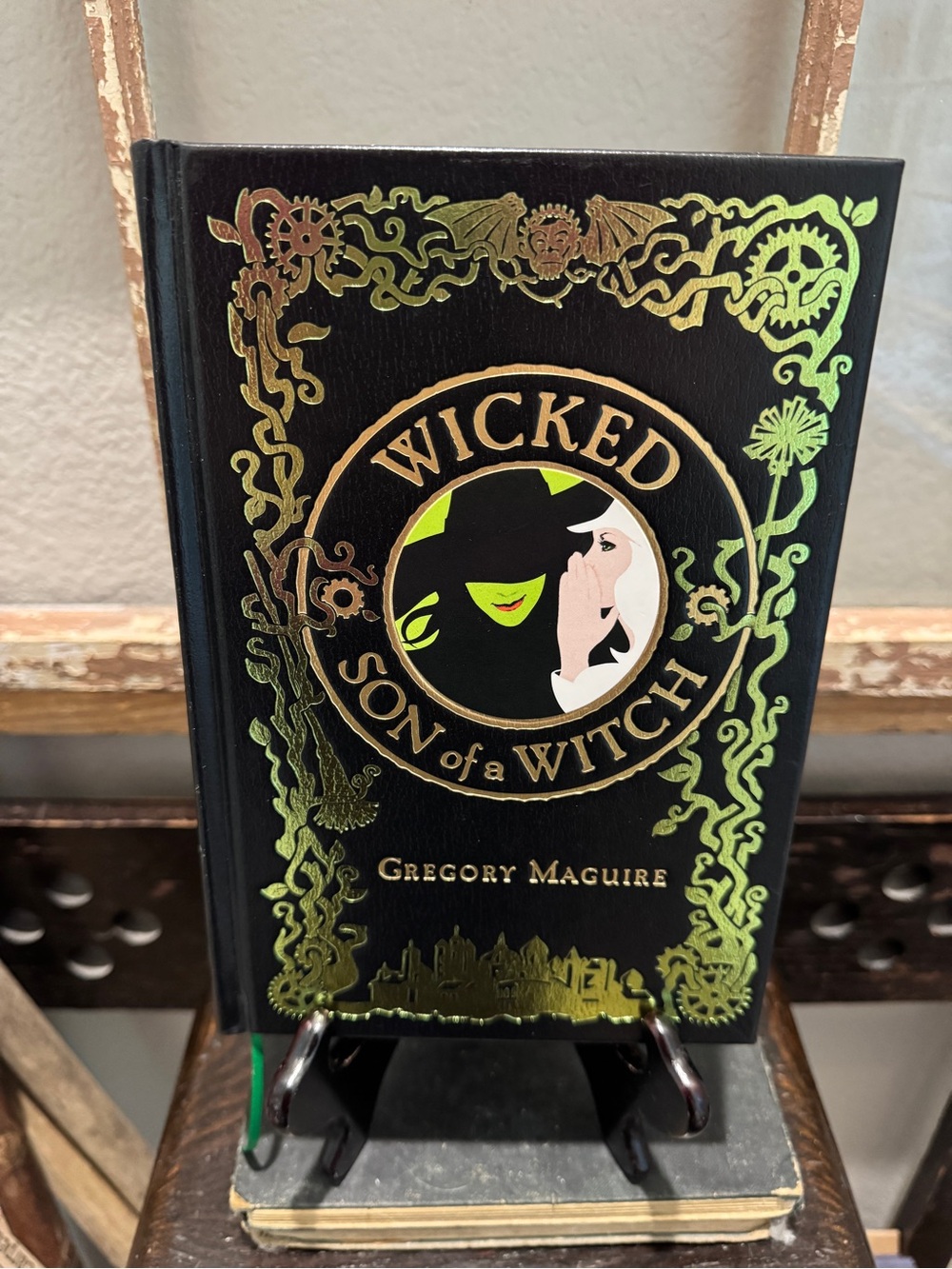 Barnes & Noble Black & Cream 'Wicked & Son of a Witch' Decorative Title Page